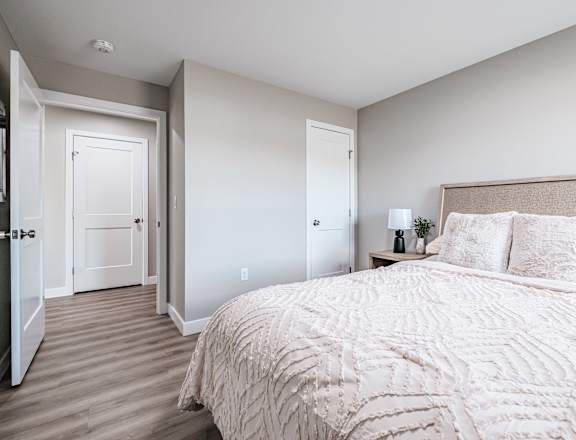 Bedroom view at Windham Village Apartments, Windham, Maine