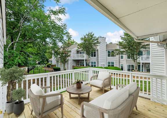 Balcony And Patio at Chapel View, Chapel Hill, NC 27516