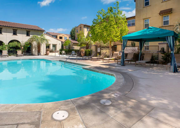 take a dip in our resort style swimming pool