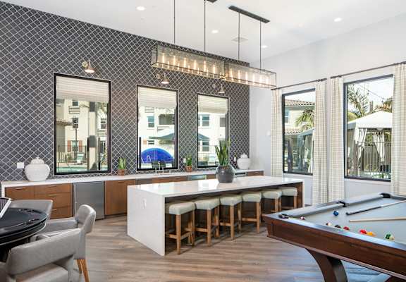 Modern Clubhouse at Sorano Apartments, Moreno Valley, CA
