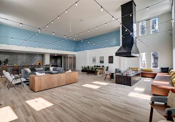 the lobby at 353 sacramento street