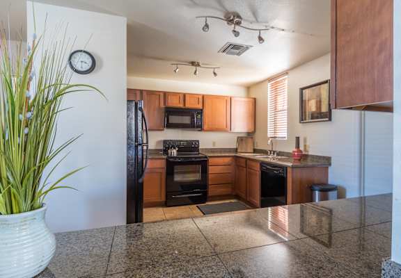 Villas at Montebella clubhouse kitchen.