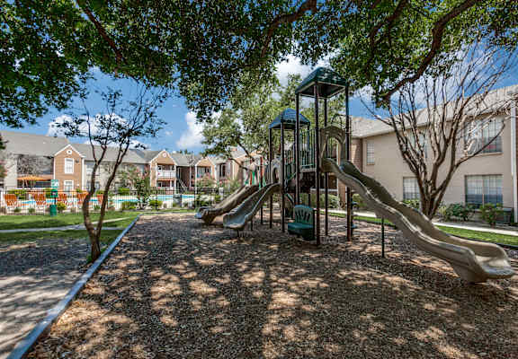 playgrounds at Seacrest Apartments, Garland, TX