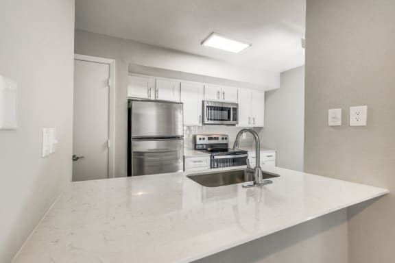 Countertop Kitchen at Infinity on the Mark, Texas, 75243