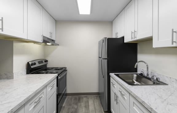 kitchen at Casa Blanca Apartment Homes, Everett, WA, 98204