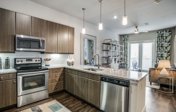 interior of uptown dallas apartments