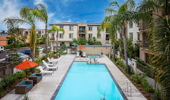 take a dip in our resort style swimming pool
