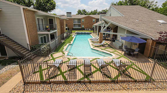 our apartments offer a swimming pool