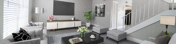 Living room area at Piper Village West, Florida