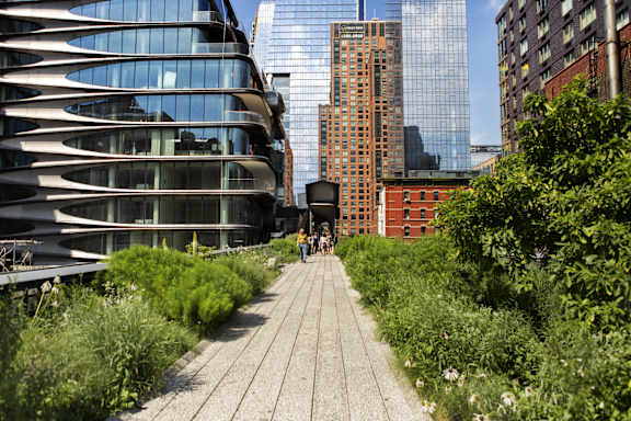 Apartment building at SKY Apartments, New York