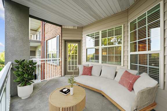 Large Patio at The Claremont Apartment Homes, Kansas, 66210