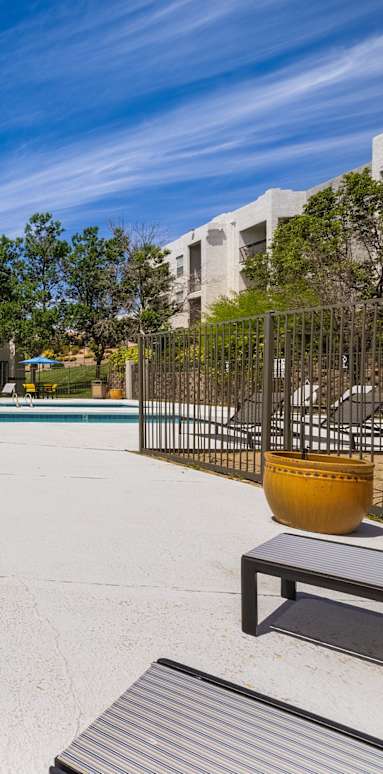 Pool View at Odyssey Apartments, Albuquerque, New Mexico