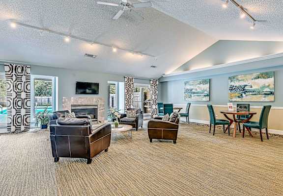 Spacious Living Area at Springwood Townhomes, Florida