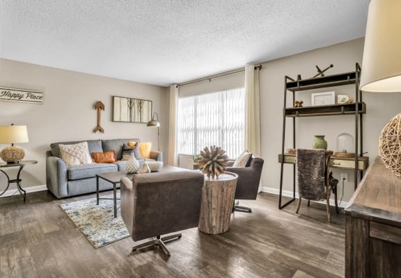 our apartments offer a living room  at Castilian Apartments, Florida