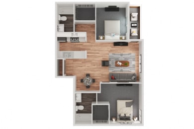  Floor Plan Merlot