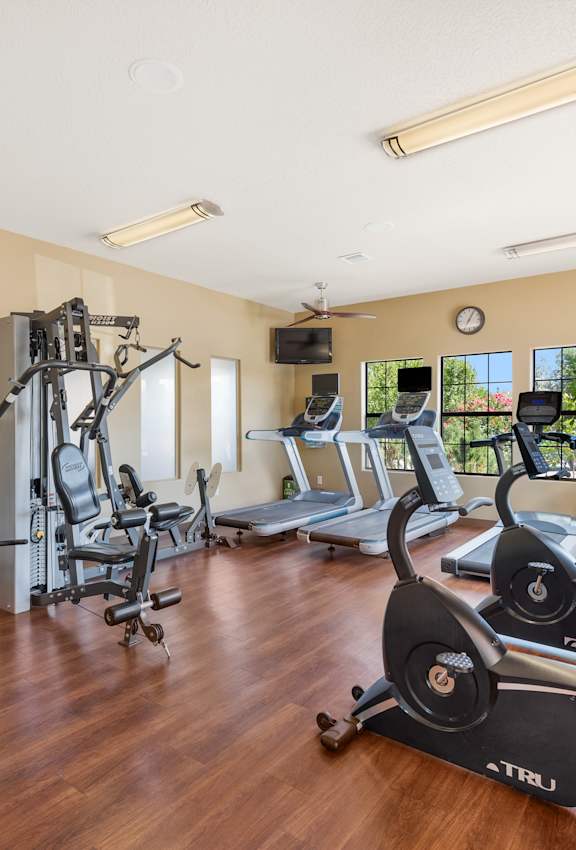 Gym at Santa Fe Apartment Rentals