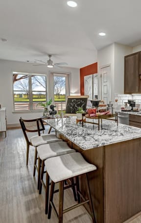 Espresso Cabinetry with Under Cabinet Lighting