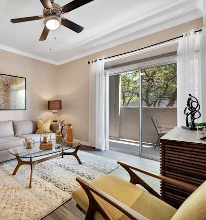Faux Wood Flooring at Apartments in Albuquerque Apartments 87114