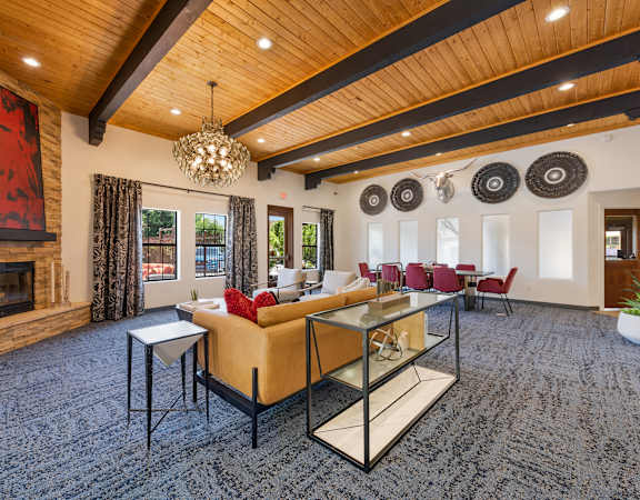 Resident Clubhouse at Apartments in Santa Fe