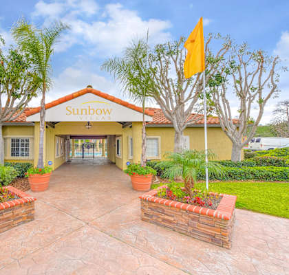 Leasing Office Entrance, at Sunbow Villas, Chula Vista, California