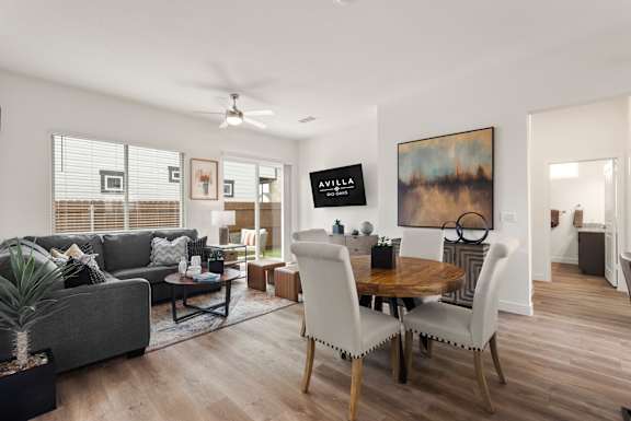 Dining Table at Avilla Rio Oaks, Liberty Hill, TX 78642