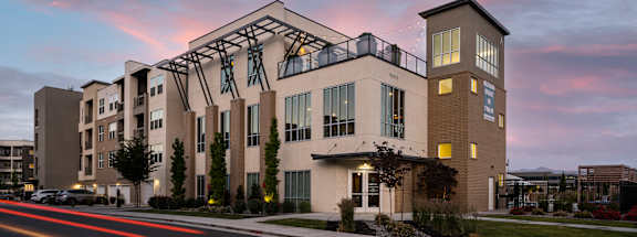 Exterior View of Parc View Apartments