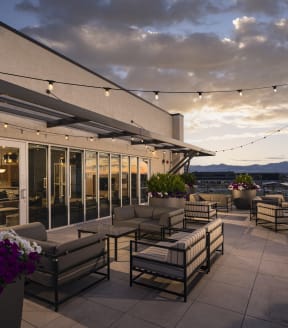 Rooftop Lounge at Parc View Apartments & Townhomes