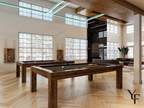 Chestnut Hill Village Pool Room and Lounge  at Chestnut Hill Village, Pennsylvania, 19118