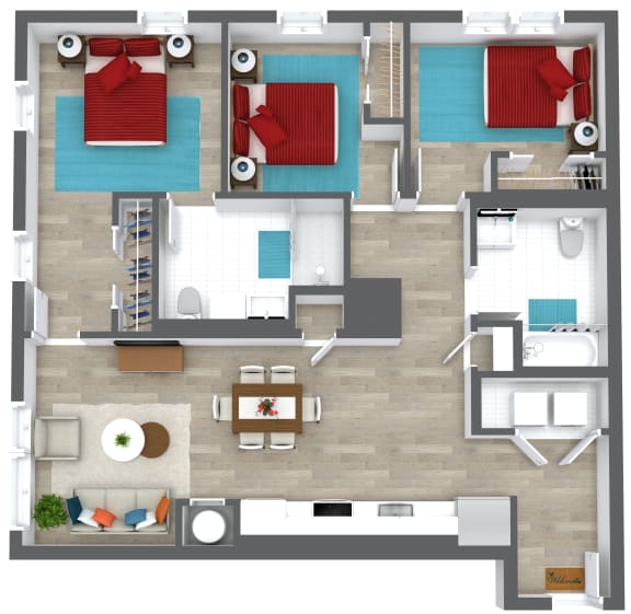 Floor Plan 9 at Union 346, Somerville, MA