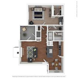  Floor Plan Keystone