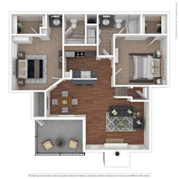  Floor Plan Breckenridge w/ Sunroom