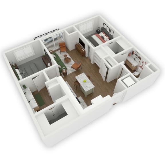Spacious 1 & 2Bedroom Apartments in MN Altitude Residences