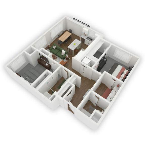 Spacious 1 & 2Bedroom Apartments in MN Altitude Residences