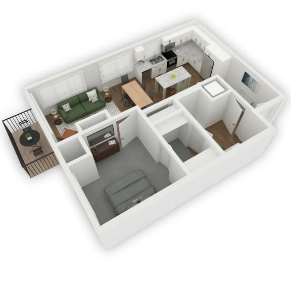 Spacious 1 & 2Bedroom Apartments in MN Altitude Residences