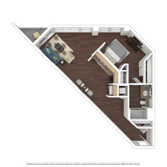 Panorama Studio at Esprit Apartments, Marina del Rey, CA