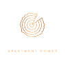 The Cedars Apartment Homes logo with a tree ring design.