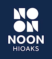 A graphic with the word "NOON" and the word "HIOAKS" below it.
