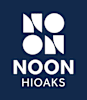 A graphic with the word "NOON" and the word "HIOAKS" below it.