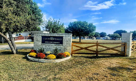 Elegant Sign Board at Country Oaks, San Antonio, 78253