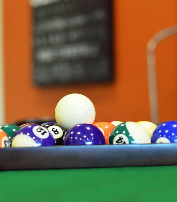 Pool Table at The View on 20th, Utah