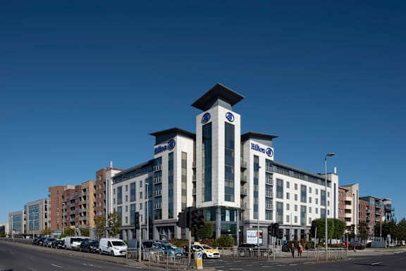 elevation of the new office building in the city