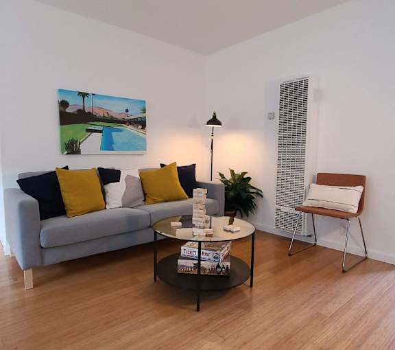 Furnished Living Room Interior