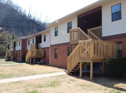 the outside of our apartment building