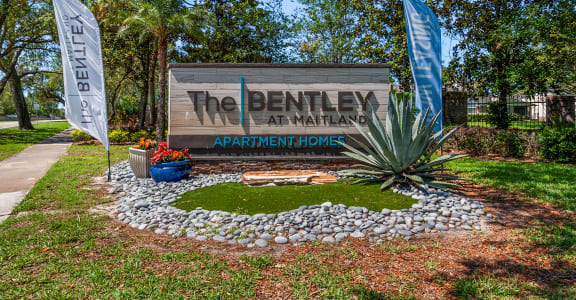 the entrance to the bentley at maitland sign at The Bentley at Maitland, ORLANDO, Florida