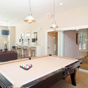 Clubhouse with Pool Table