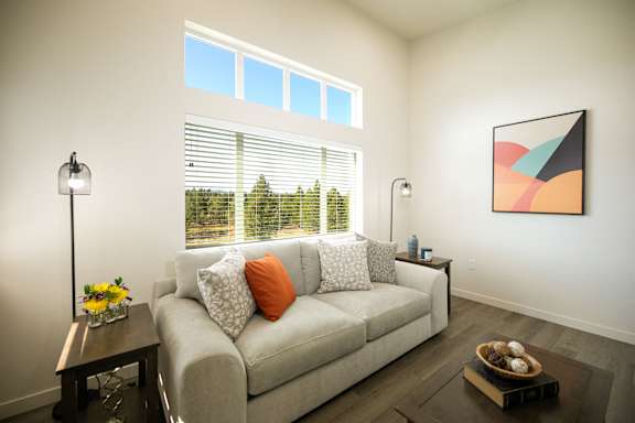 Living Room With Plenty Of Natural Lights at River Landing at Mirabeau, Spokane Valley, Washington