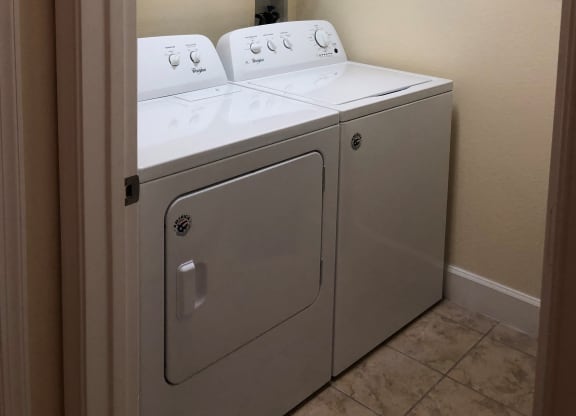 Laundry at Cypress Pointe Apartments in Orange Park, FL