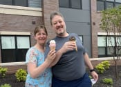 Thumbnail 2 of 17 - couple enjoying at Station Bay, South Amboy, NJ, 08879