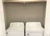 Thumbnail 44 of 60 - C1 (1-car) Laundry with side by side washer and dryer