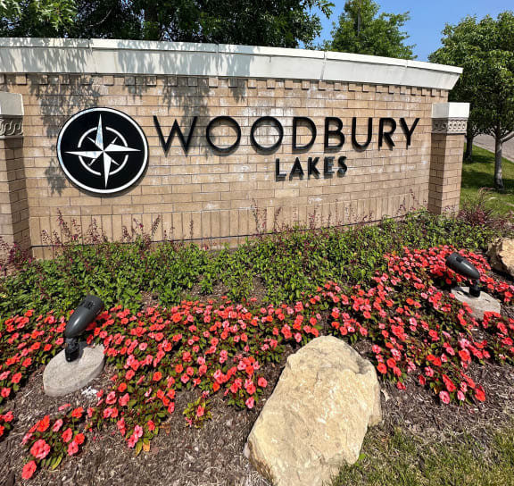 Signage at Meridian at CityPlace in Woodbury, MN 55125